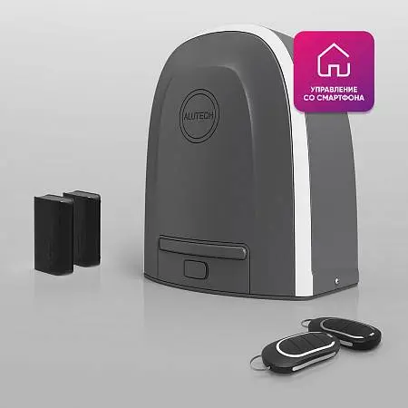 Умный привод для откатных ворот ALUTECH Roteo RTO-500MKIT-Sm + беспроводные фотоэлементы LM-LB Умный привод для откатных ворот ALUTECH Roteo RTO-500MKIT-Sm + беспроводные фотоэлементы LM-LB